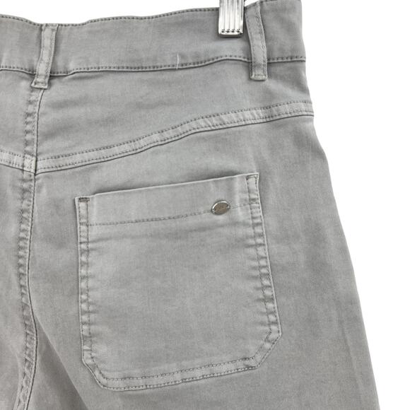 Bevy Flog Kim Cargo Shorts‎ Pockets Cotton Stretch Gray Size 28 - Picture 8 of 11
